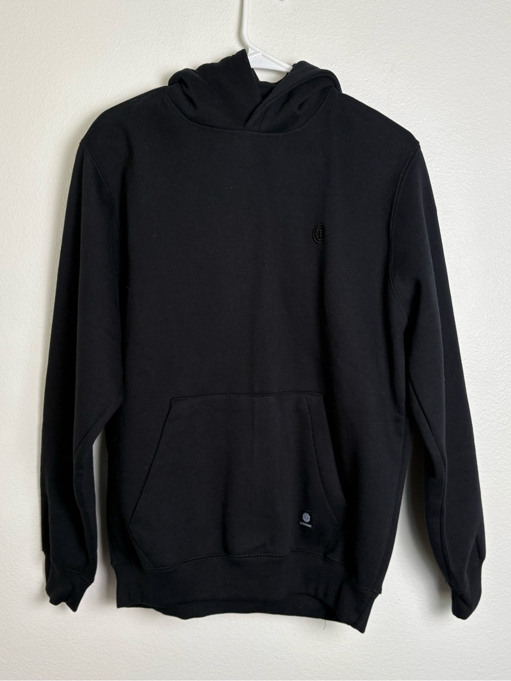 Element Youth Solid Black Pullover Hoodie Size Medium
